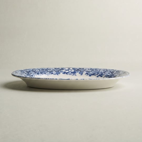 Emsan Floransa Kayık Tabak 26 cm Mavi