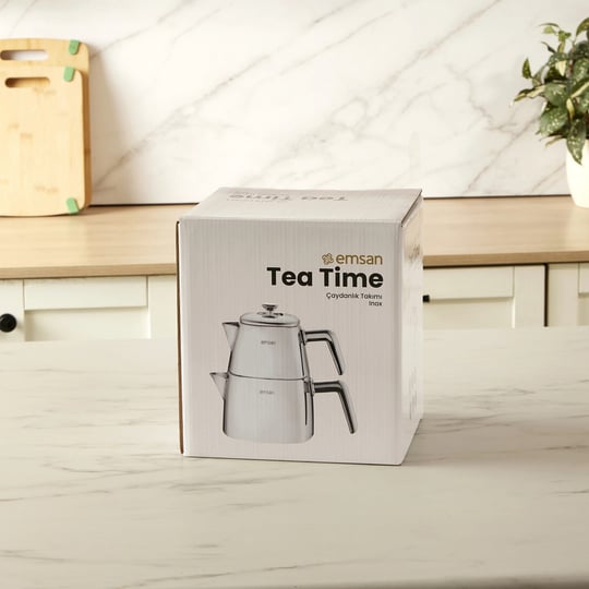 Emsan Tea Time Mini Çaydanlık Takımı 0,7L & 1,5L