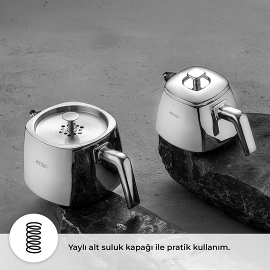 Emsan Tea Time Mini Çaydanlık Takımı 0,7L & 1,5L