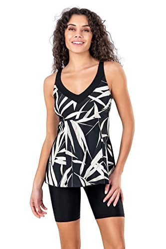 Endeep Kadın Çiçek Desenli Tankini Takımı
