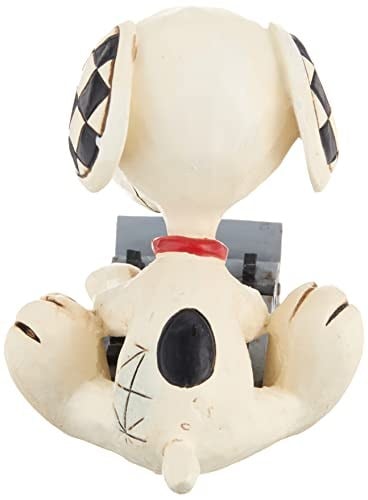 Enesco Jim Shore Peanuts Snoopy Yazma Minyatür Heykelcik, 7,5 cm, Çok Renkli