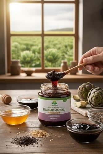 Enginar Macunu Pekmez ve Bal Katkılı Bitkisel Karışımlı Macun 240 Gr