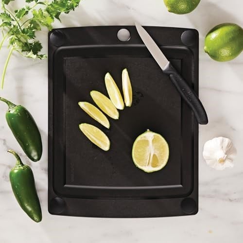 Epicurean AllinOne Serisi Siyah Kesme Tahtası 29x23cm - Seçenekler: 25.4U x 17.8G cm, 29.2U x 22.9G cm, 36.8U x 28.6G cm...
