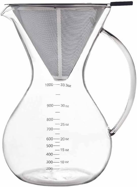 EPINOX Çelik Kahve Filtresi - Tekrar Kullanılabilir Huni Filtre