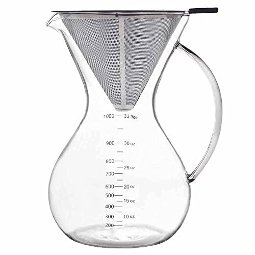 EPINOX Çelik Kahve Filtresi - Tekrar Kullanılabilir Huni Filtre