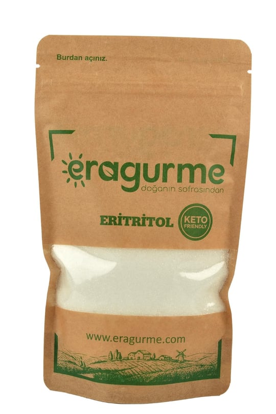 eragurme Eritritol Tatlandırıcı 250G Kristal Formunda