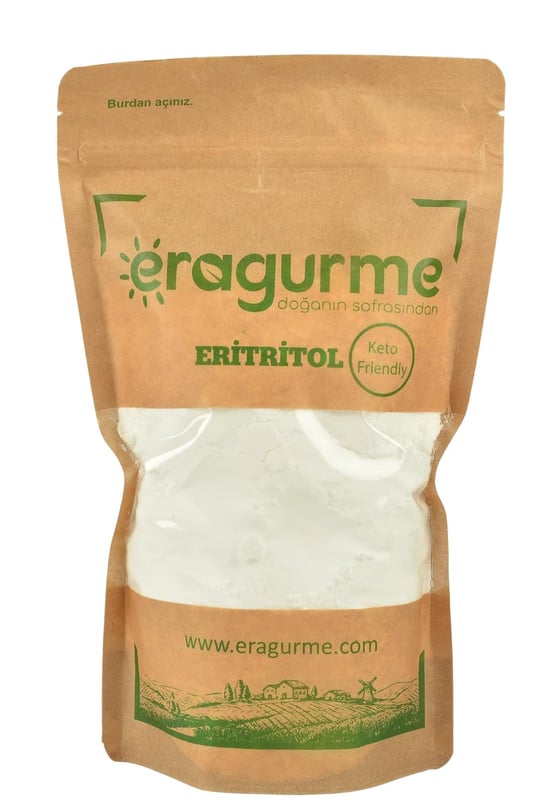 eragurme Eritritol Tatlandırıcı 500G Keto (Pudra Formunda)