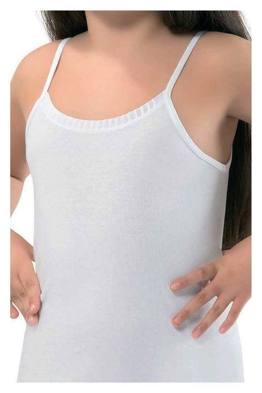 Erdem Kız Çocuk Plıseli Atlet 4052