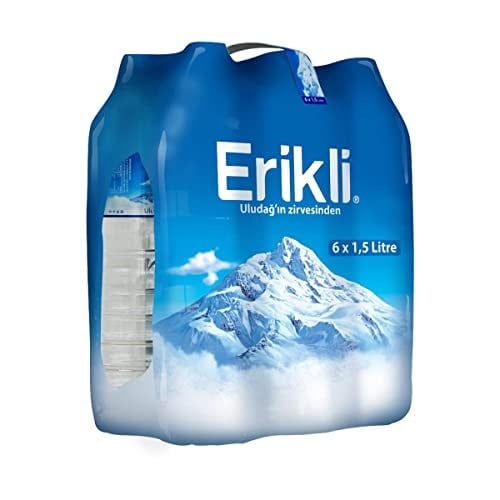 Erikli Doğal Kaynak Suyu Pet Şişe 6x1.5 L