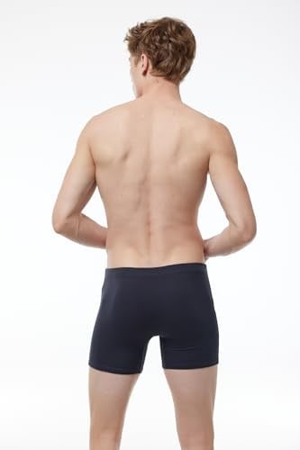 Erkek 6 Lı Pamuk Elastan Uzun Boxer 6M073