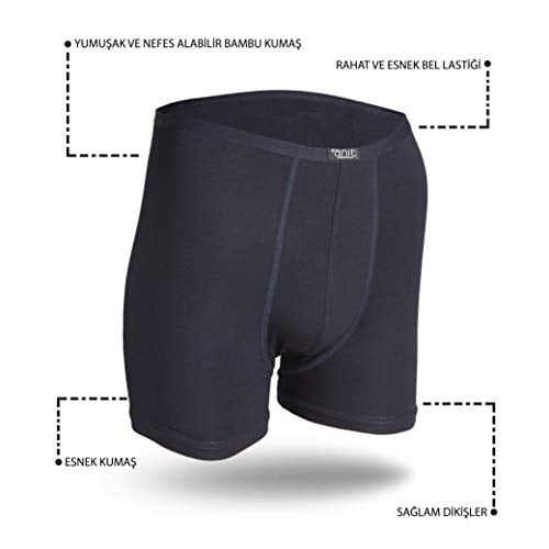 ERKEK BAMBU BOXER 1273 (3 adet)