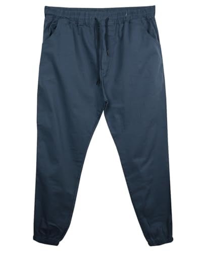 Erkek Büyük Beden Battal Boy 100 Kilo-180 Kilo Arası İçin Uygun Bağcıklı Gabardin Jogger Pantolon