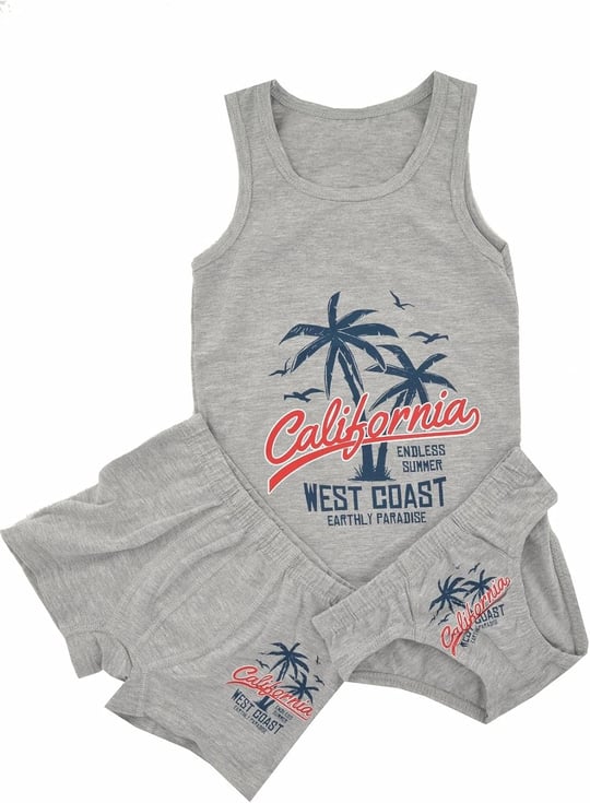 Erkek Çocuk California Atlet Külot Boxer Takım