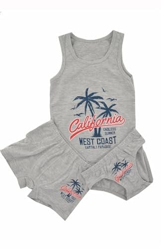 Erkek Çocuk California Atlet Külot Boxer Takım