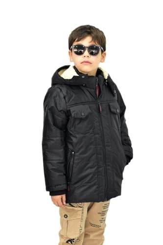 Erkek Çocuk Kapüşonlu Mont BS-1042