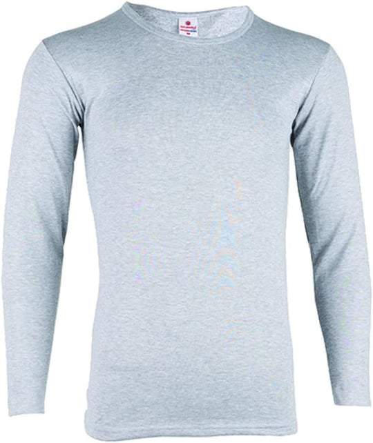 Erkek Ekru Termal Uzun Kol Fanila - Bedenler: S, M, L, XL, XXL