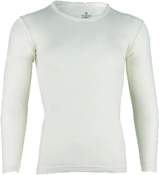 Erkek Ekru Termal Uzun Kol Fanila - Bedenler: S, M, L, XL, XXL