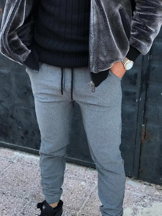 ERKEK FÜME GRİ EŞOFMAN