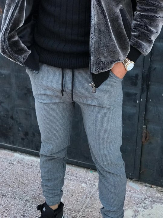 ERKEK FÜME GRİ EŞOFMAN