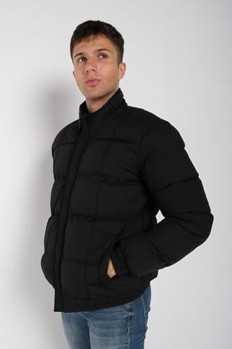 Erkek Regular Fit Su İtici Rüzgar Geçirmez Siyah Mont | Waterproof Çimalı Trend Mont | Soğuk Havalarda -20°Cye Kadar Koruma - MM-119