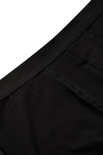 Erkek Siyah 6’Lı Likralı Boxer - 24102