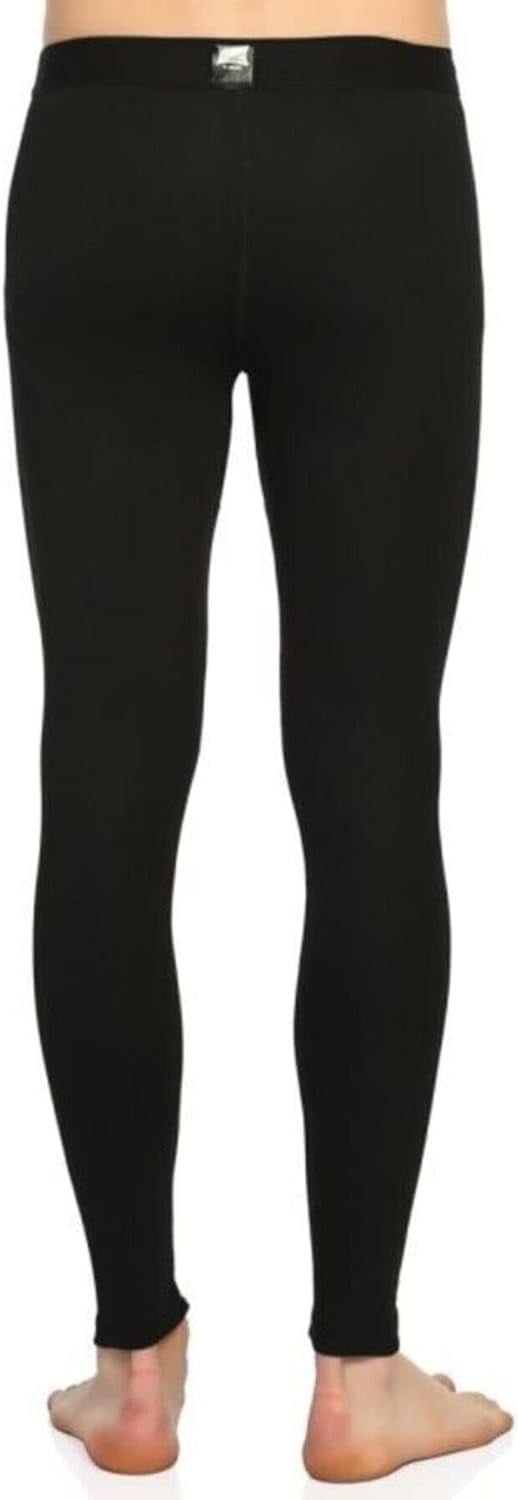 Erkek Siyah Termal Tayt İçlik,%60 Polyester,%35 Viskon,%5 Elastan Termal Tayt İçlik - Bedenler: S, M, L, XL, XXL
