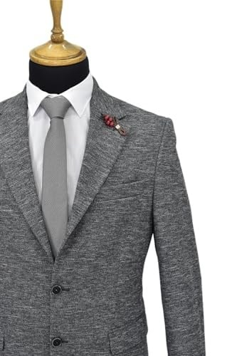 Erkek Tek Spor Ceket Çift Yırtmaçlı BGL-ST03972
