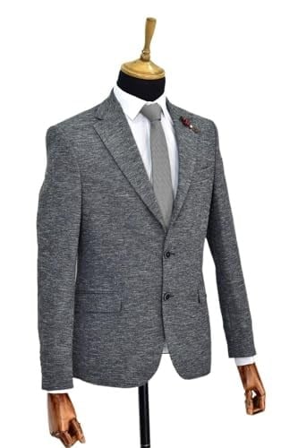 Erkek Tek Spor Ceket Çift Yırtmaçlı BGL-ST03972
