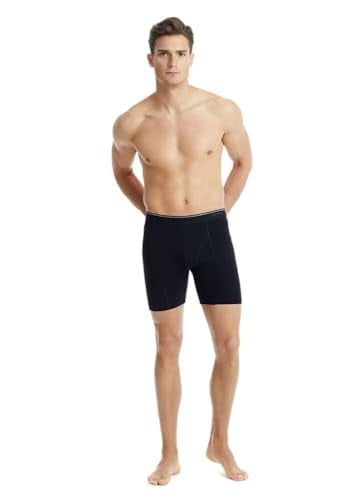 Erkek Tender Cotton Siyah Boxer C6T1N2O9