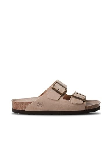 Erkek Terlik HAWAII G106000 Genuins Velour Taupe