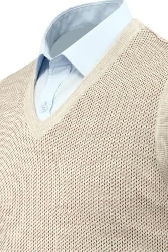 Erkek V Yaka Süveter Çelik Örgü Regular Kalıp 5206H BGL-ST04841 - Bedenler: M, L, XL, XXL