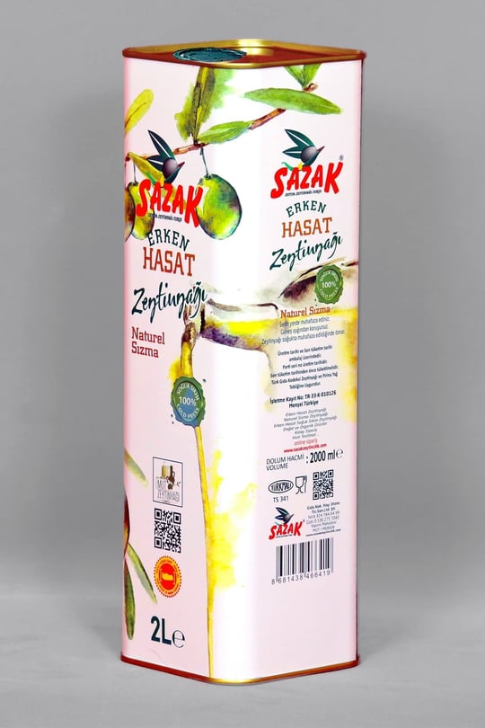 Erken Hasat Soguk Sikim Zeytinyagi 2 LT