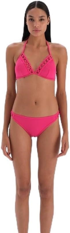 Eros Kadın 3055Bk Üçgen Küçük Bikini Takımı, Örme