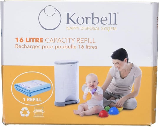 Ersatz Windeln Korbell Container (16 Liter) grün