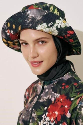 EŞARP DETAYLI BUCKET ŞAPKA SİYAH