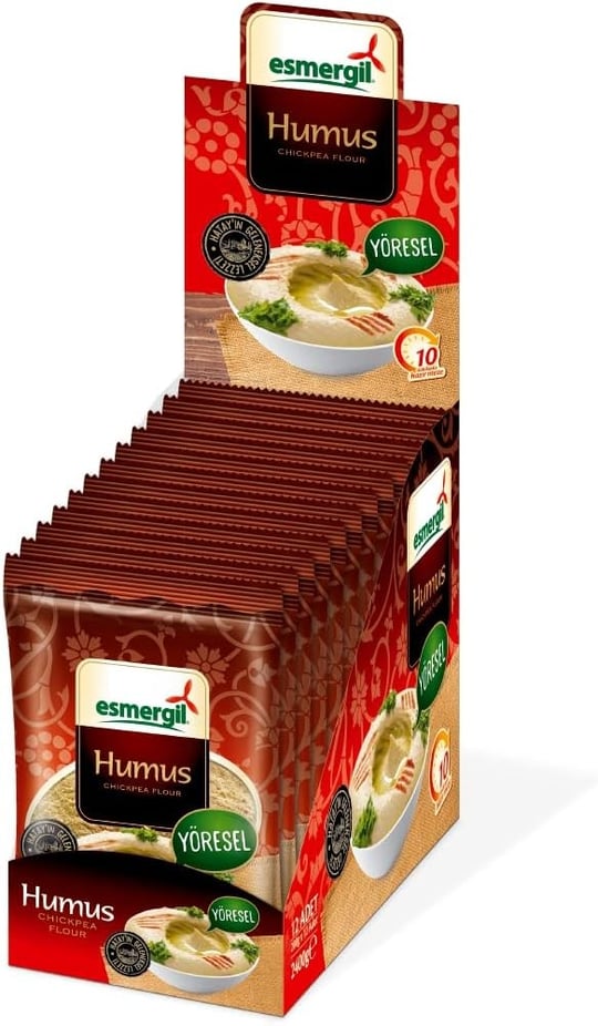 Esmergil Humus Nohut Unu 200 g 12li Paket