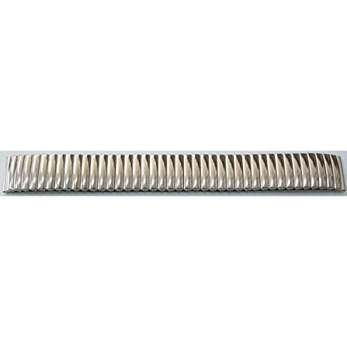 Esnek Yaylı Saat Kordonu Yaylı Metal Kordon 22mm Parlak Krom Esne