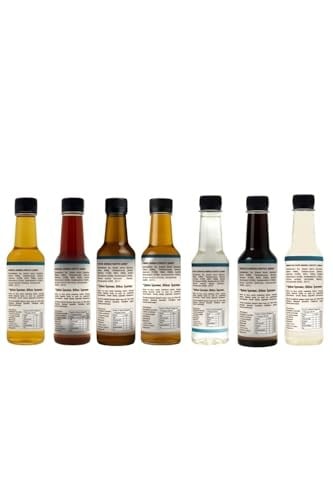 Esperado 7 Li Ekonomik Kahve & Kokteyl Şurup Seti - Şekersiz - 7 Adet X 250 ml