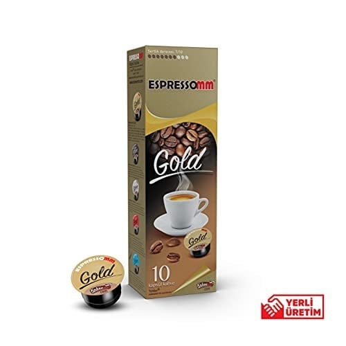 ESPRESSOMM® GOLD KAPSÜL KAHVE (50 ADET) - Tchibo Kapsül Kahve Makineleri ile Uyumlu