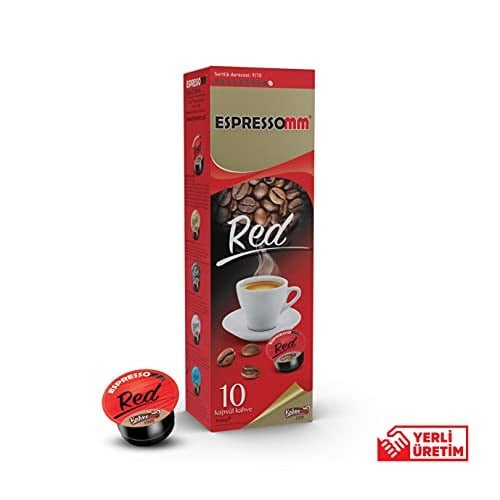 ESPRESSOMM® RED KAPSÜL KAHVE (20 ADET) - Tchibo Kapsül Kahve Makineleri ile Uyumlu