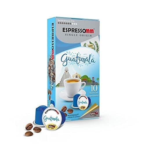 Espressomm® Single Origin Karışık Alüminyum Kapsül Kahve (100 Adet) - Nespresso® Uyumlu*