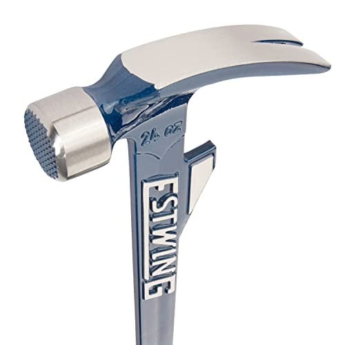 Estwing E6-24TM 40,6 cm, 24 G, frezelenmiş darbe yüzeyi, çekiç vinil çekiç, darbeye dayanıklı, saplı