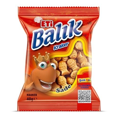 Eti Balık Kraker 40 g x 16 Adet