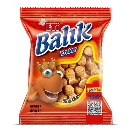 Eti Balık Kraker 40 g x 16 Adet
