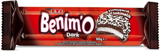 Eti Benimo Bitter Çikolatalı Bisküvi 80 g