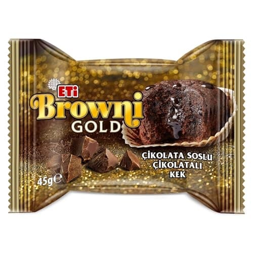 Eti Browni Gold Çikolata Soslu Kek 45 g x 24 Adet