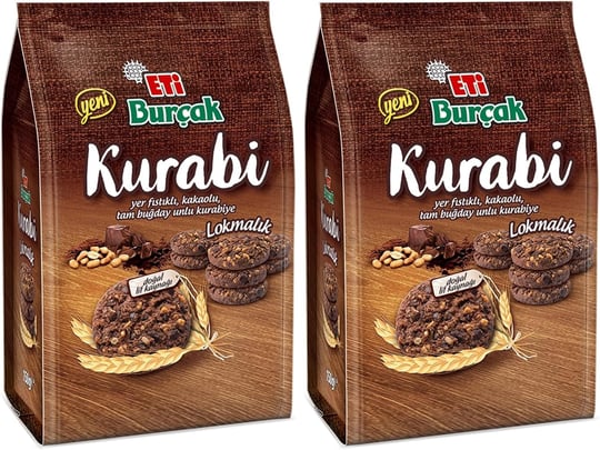 Eti Burçak Kurabiye Kakaolu 150 g 2li paket