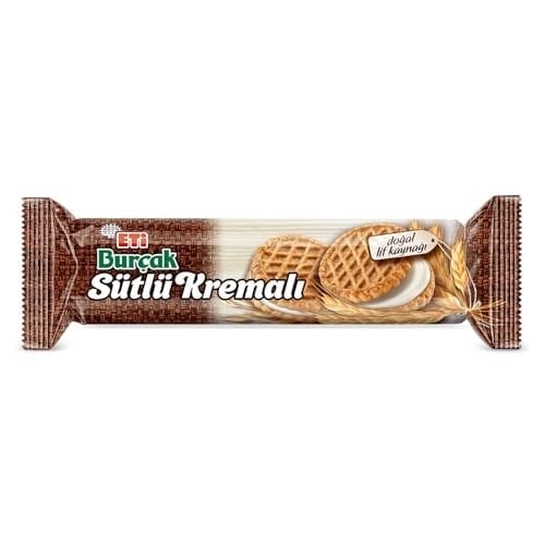 Eti Burçak Sütlü Kremalı Yulaflı Bisküvi 100 g