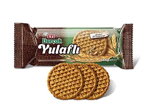 Eti Burçak Yulaflı Bisküvi 125 g 5li paket