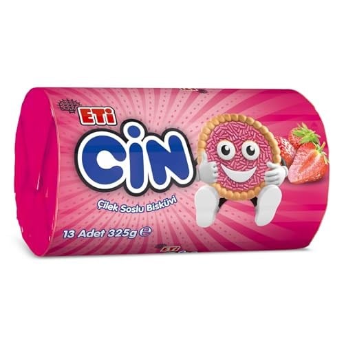 Eti Cin Çilekli Bisküvi 325 g